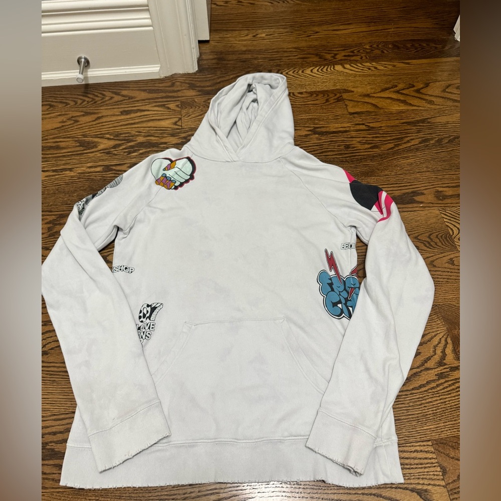 Free city artists wanted wordy sweatshirt